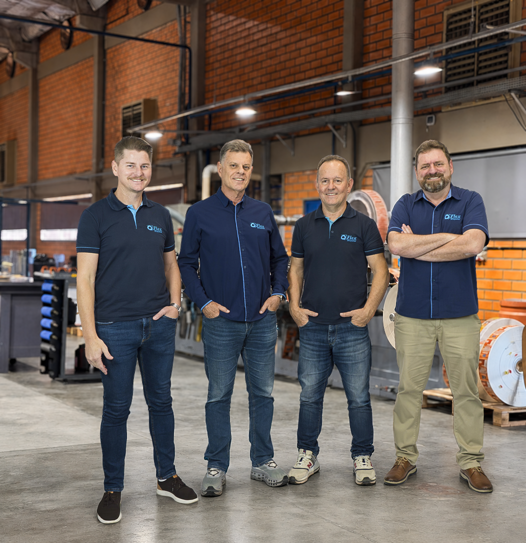 Equipe comercial da QFlex